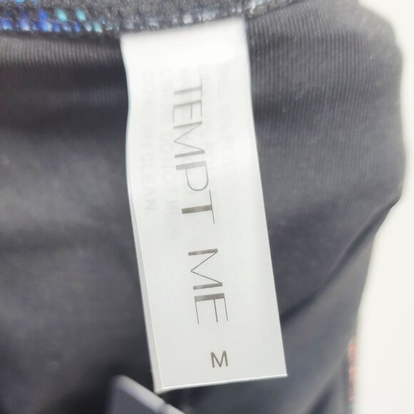 Tempt Me Womens Floral One-Piece Swimsuit Size M Adjustable Straps Multicolor - Picture 2 of 9